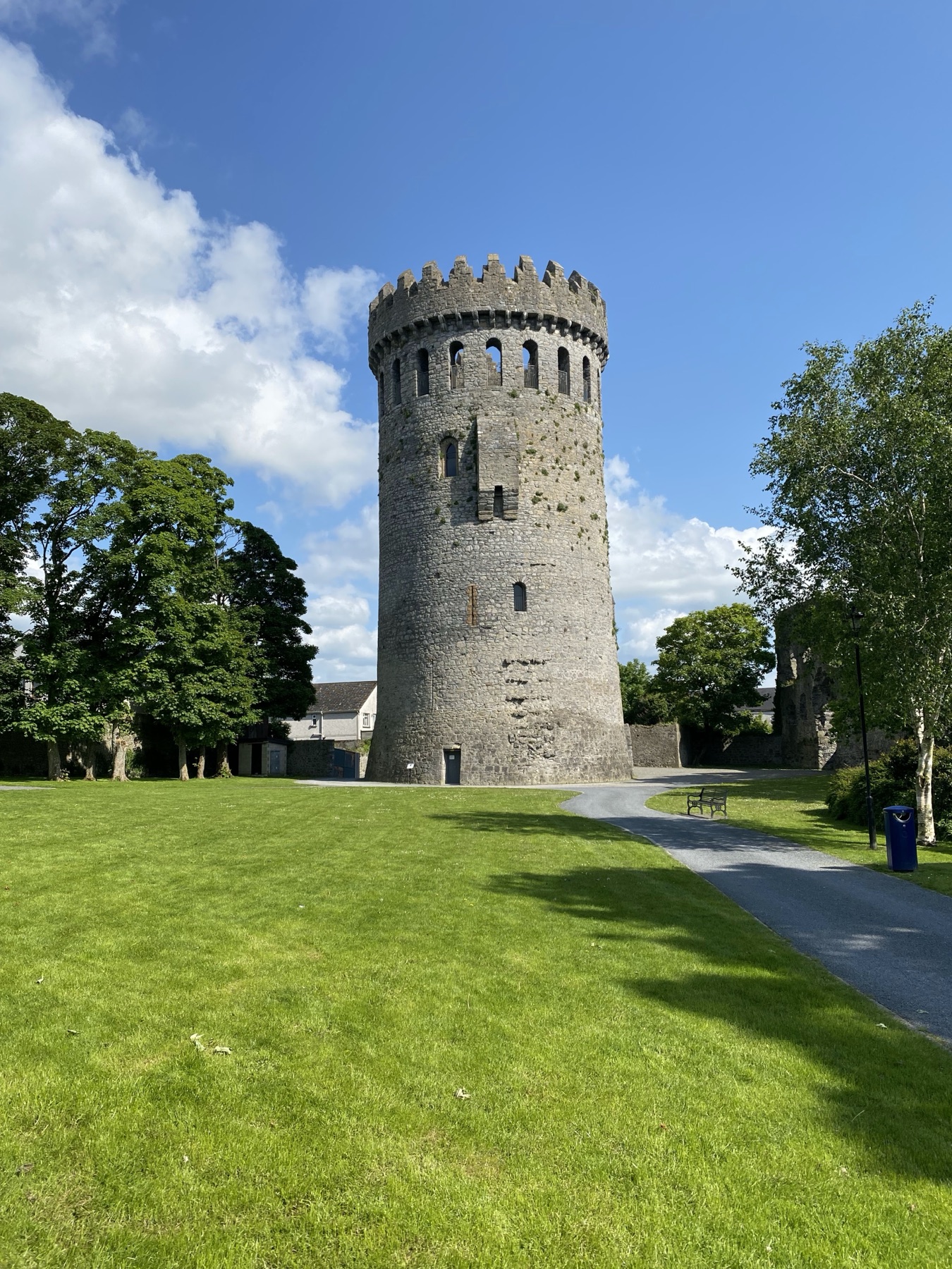 The keep on a summer's day